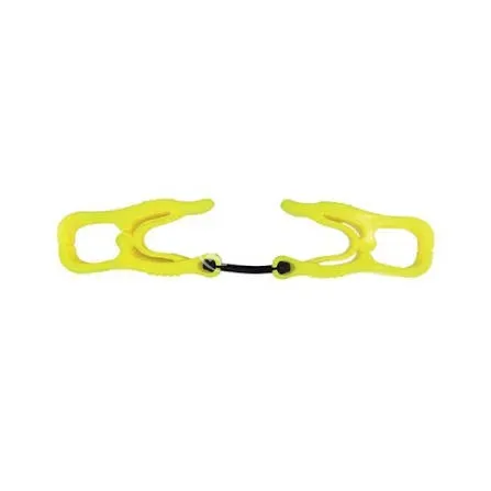 30LU77 - GloveHolderClips,Plastic,Lime,63/ 8"L,PR