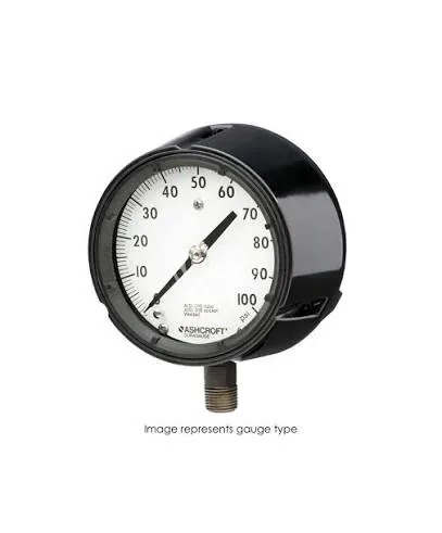 45 1279PSL 04L XC4NHSG 30# - PRESSURE GAUGE GLY FILL,CALBRTE,TAG,SFTY GLSS SAFETY GLASS FOR 4.5 1279