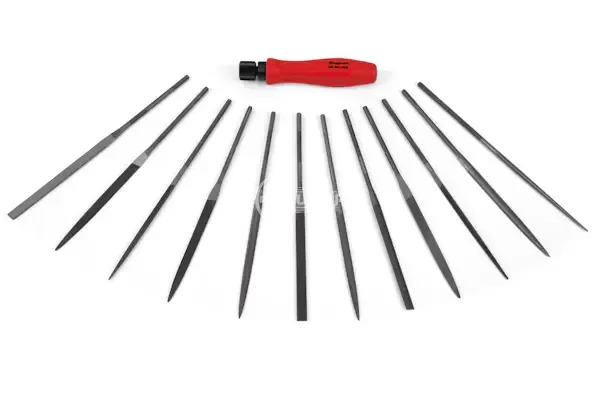 HBFN120B - 12 pc Swiss Pattern Miniature File Set