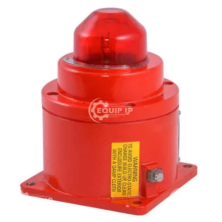 SM87HXBS-B-024-R-Y-1-B-Y-E-R - SM87HXB Series 5-Joule Explosion-Proof Xenon Beacon