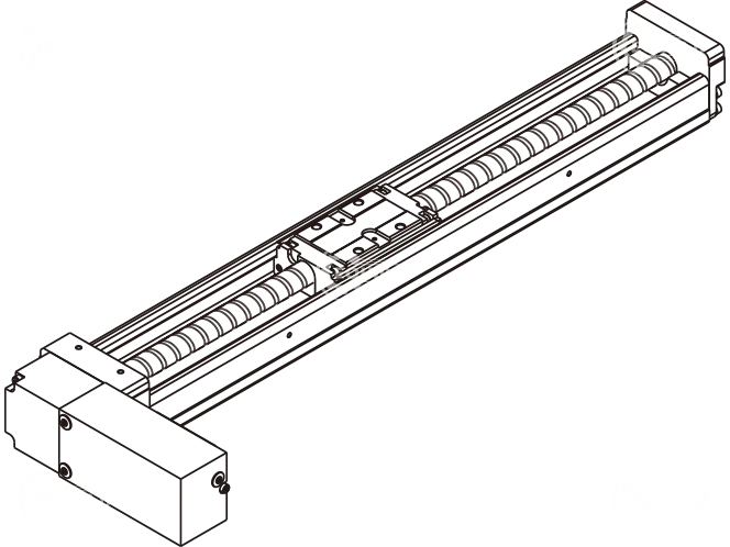 C775-CB-A915 - ACTUATOR WITH POT TERMINAL BOX Sizing: 915MM STROKE-A915