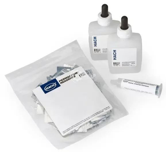 2448100 - HARDNESS (TOTAL) REAGENT SET FOR DIGITAL TITRATOR, (100-4000 MG/L) 100 TESTS
