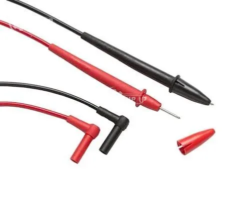 TL75 - One pair (red, black) of comfort grip probes. 48 inches (1.22 meter) PVC insulated test leads