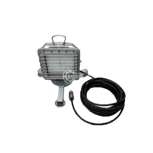 TPL-EXFL-60W-50 - EXPLOSION PROOF LED FLOOD LIGHT, 60 WATT, 8,400 LUMENS, 5000K, w/ WIRE GUARD, HAND