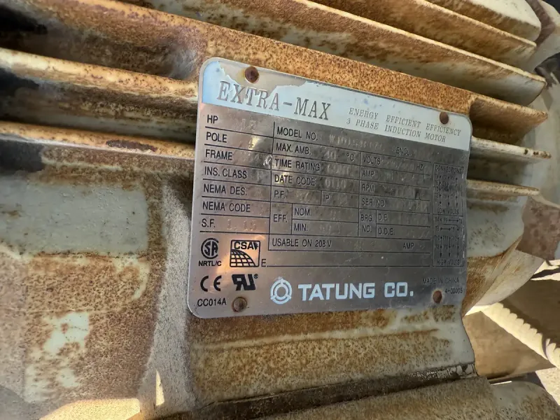 Skid Mounted Axon Energy  6,249.3 hrs Hydraulic Power Unit with a Caterpillar C18 Engine