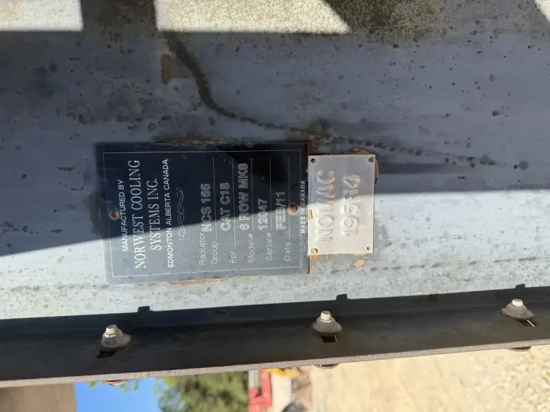 Skid Mounted Axon Energy  6,249.3 hrs Hydraulic Power Unit with a Caterpillar C18 Engine