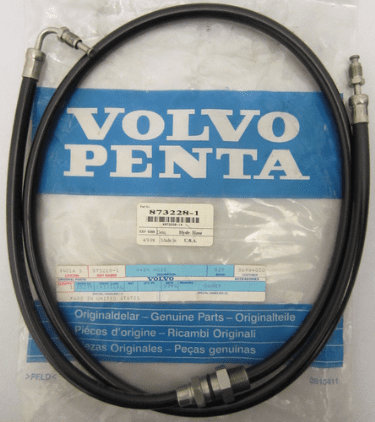 8732281 - HYDRAULIC HOSE P# 873228-1 FOR FRB CHANTAL / ROMEO TRIM CYLINDER