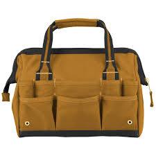 260105 - LEGACY: 14'' TOOL BAG UNISEX STYLE# 260105, WATER REPELLENT, ABRASION RESISTANT BASE. CARHA
