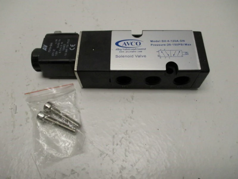 SV424D48WCOL - Solenoid Valve; AVCO MODEL: SV-4-24D-4.8W-CO-L; Solenoid voltage: 24VDC, 4.8W; 10 bar