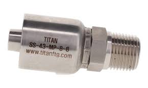 T43MP2424 - 1 1/2" Hose x 1 1/2" NPTF Male Pipe Rigid Item#T43-MP-24-24