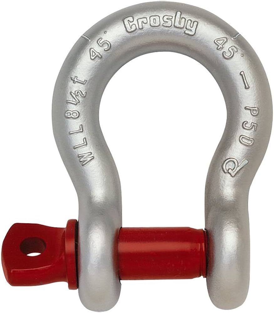 1019471 - Shackles CROSBY 7/16" WWL 1 1/2 TONS