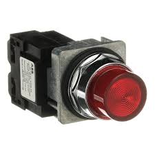 A3L4AA6L4R - LIGHT UNIT, PILOT. 120 VOLT MAXIMUM. WITH BULB .COLOUR: RED