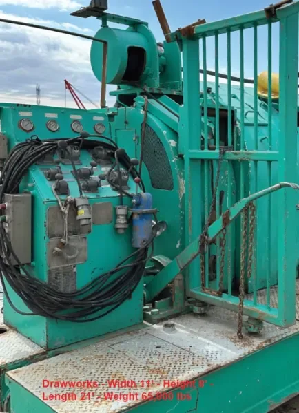 1,000 Hp, National Oilwell 760-E Drilling Rig